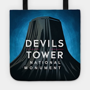 Devils Tower National Monument Wyoming Tote