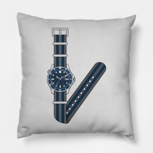 Diver's Watch on Nato Strap Pillow