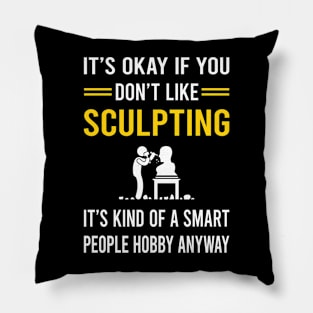 Smart People Hobby Sculpting Sculptor Sculpture Pillow