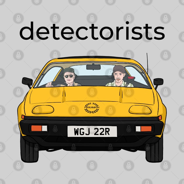 Detectorists Logo - Lance & Andy - TR7 - DMDC by InflictDesign