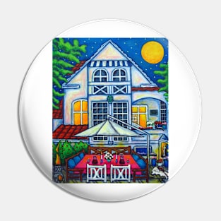 The Little Festive Danish House Pin