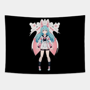 Anime Kawaii Girl Japanese Tapestry