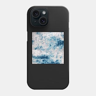 Modern Abstract Non Skid Blue Phone Case