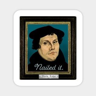 Martin Luther Mic Drop Magnet