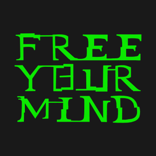 Matrix “Free Your Mind” Design T-Shirt