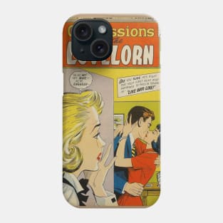 Vintage Romance Comic Book Cover - Confessions of the Lovelorn Phone Case