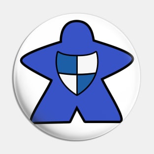 Blue Meeple Pin