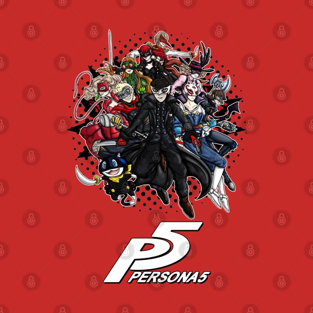 Persona 5 Heroes by WarioPunk
