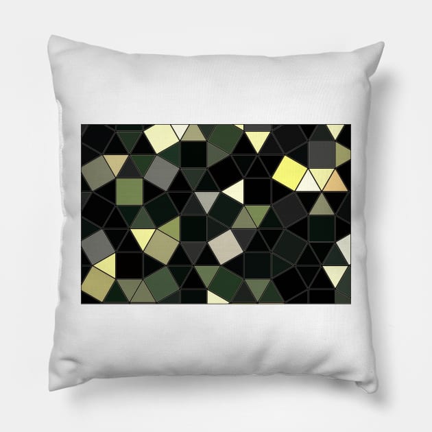 Hex Geo Pattern Pillow by CANJ72