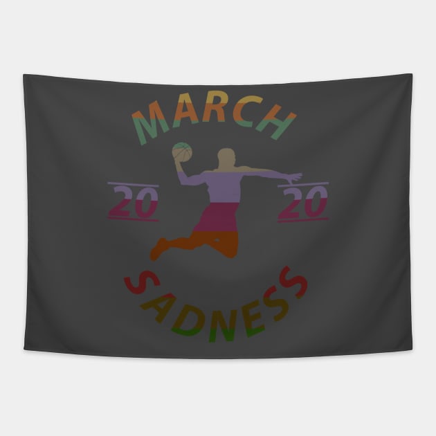 MARCH SADNESS Tapestry by CloudyStars