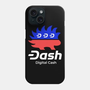 Dash Digital Cash Libertarian Cryptocurrency T-Shirt Phone Case