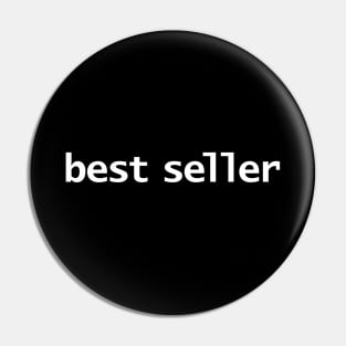 Best Seller Minimal Typography Pin