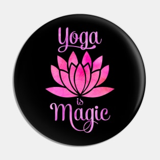 Yoga is magic. Pin