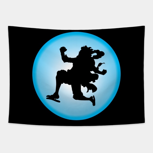 Monkey D Luffy Gear 5 - One Piece Tapestry by Buggy D Clown