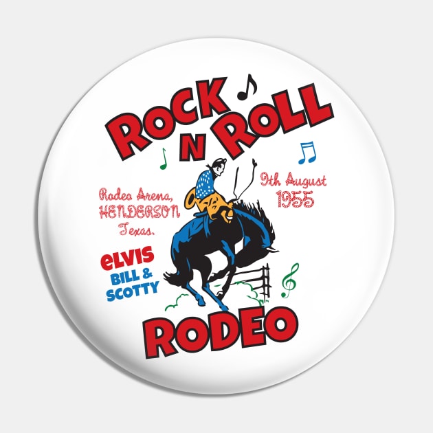 Rock N Roll Rodeo Pin by PopGraphics