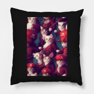 Cat Pirates. Perfect gift for Cat Lovers and Pirate fans #22 Pillow