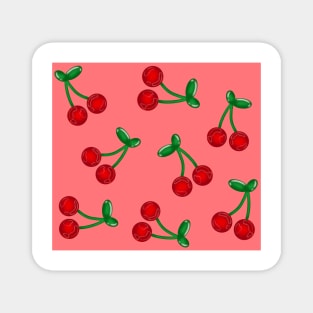 Fruity Cherry Design Magnet