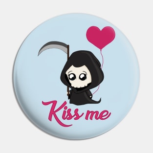 Cute Grim Reaper #3 Pin