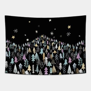 Christmas Pines Tapestry