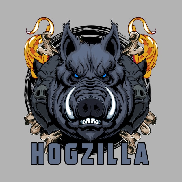 HOGZILLA by theanomalius_merch