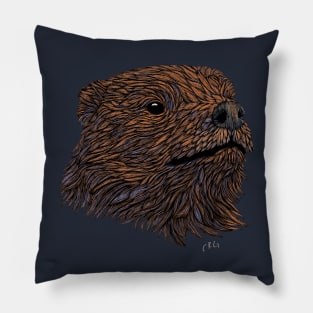 Beaver Pillow