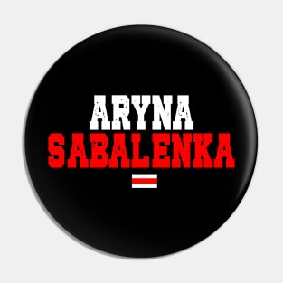 Aryna Sabalenka ( Belarussian Tennis Player) Pin