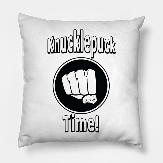 Knucklepuck Time Pillow by MightyDucksD123