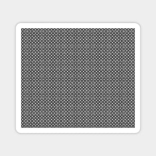 Black and White Pattern Magnet