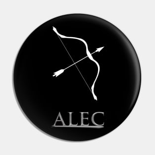 Shadowhunters / The Mortal Instruments - Alec Lightwood bow and arrow / Matthew Daddario - Parabatai gift idea Pin