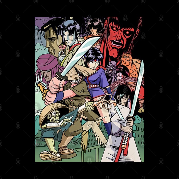 Ninja Scroll by mrecaels