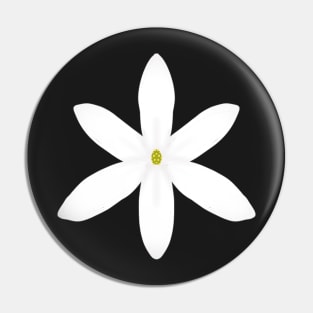 White Jasmine Pin