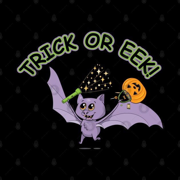 TRICK OR EEK Bat by Character Alley