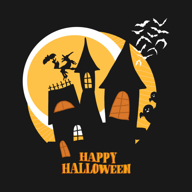 Scary Halloween witch by Stylza