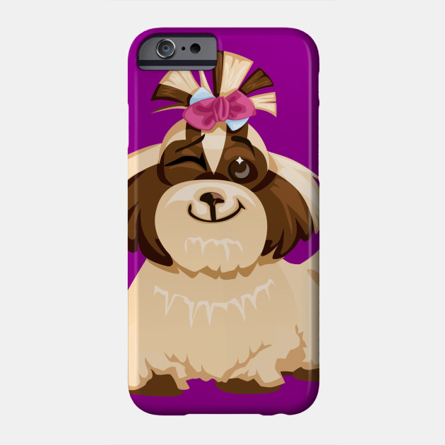 Wink Shih Tzu Phone Case Teepublic