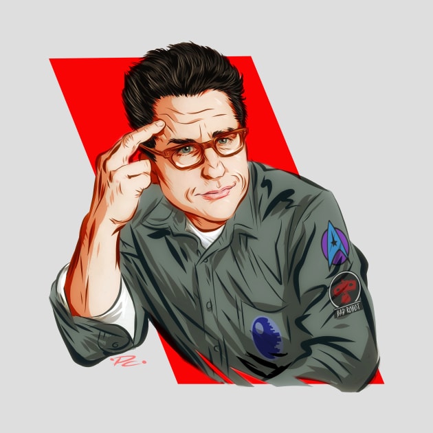 J.J. Abrams - An illustration by Paul Cemmick by PLAYDIGITAL2020