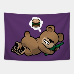 Party Tired Ted Tapestry