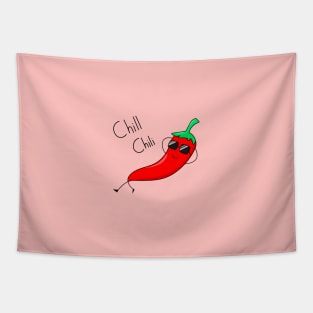 chill chili Tapestry