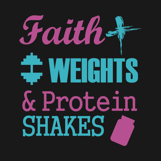 Faith Weights And Protein Shakes by Lin Watchorn 