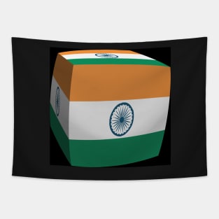 Indian Flag cubed. Tapestry