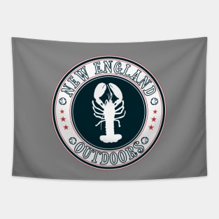 New England Outdoors Logo Tapestry