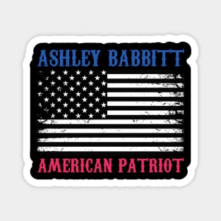 Ashley Babbitt American Patriot Black Magnet