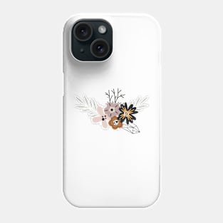 Boho Floral Design Phone Case