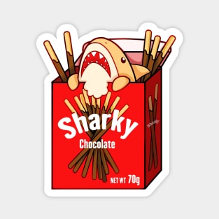 Sharky Chocolate Biscuits Magnet