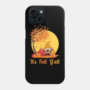 It's Fall Y'all Gnome Girl Phone Case