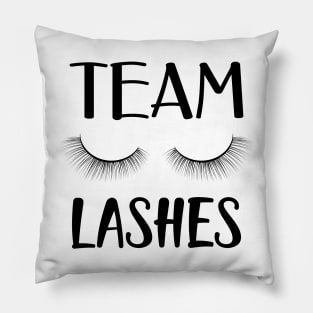 Team Lashes Pillow