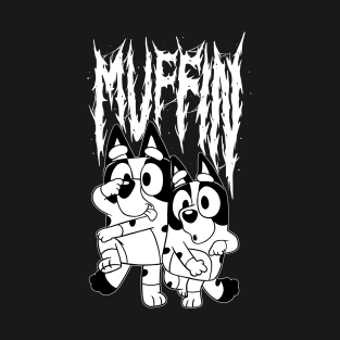 Muffin Bluey Metal T-Shirt