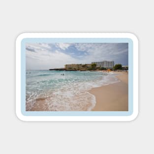 The beach at Cala'n Bosch, Menorca Magnet