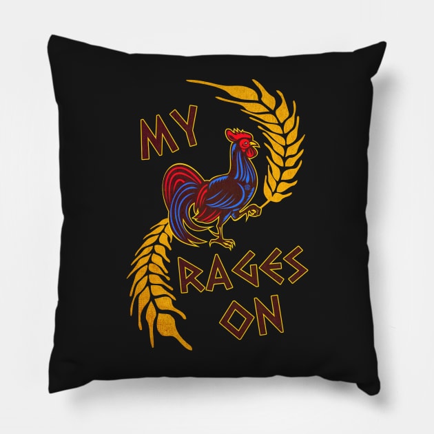 My Co*k Rages On Pillow by eyevoodoo