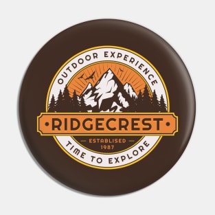 Ridgecrest California Pin