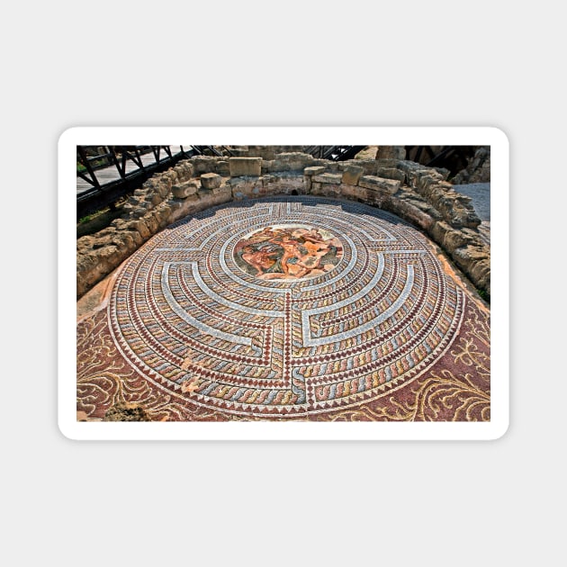 The Labyrinth of Crete in Cyprus Magnet by Cretense72